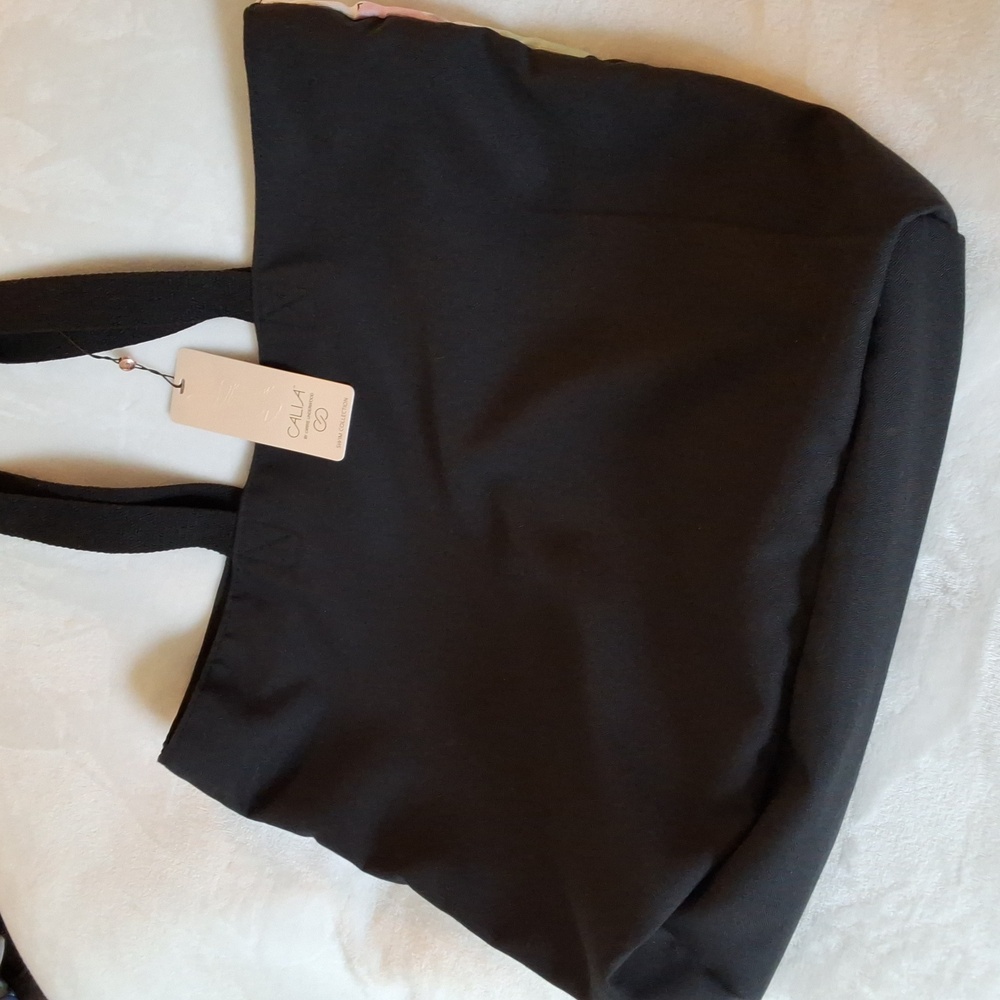Calia by Carrie Underwood Canvas Swim Tote NWT! - Picture 4 of 11